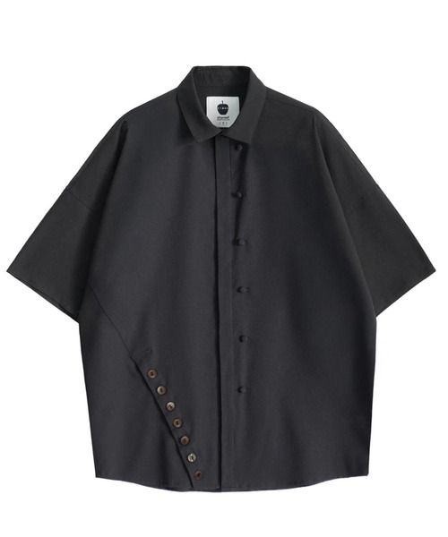 SHAREEF（シャリーフ） シャツ 半袖 SIDE SLIT S/S BIG SHIRTS メンズ 