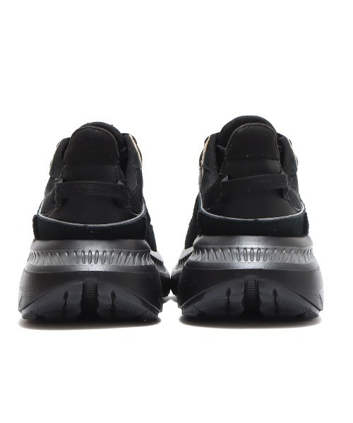 「UGG」 ローカットスニーカー 24.0糎 黒いこと メンズ