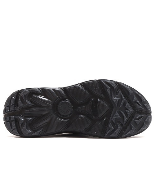 「UGG」 ローカットスニーカー 24.0糎 黒いこと メンズ