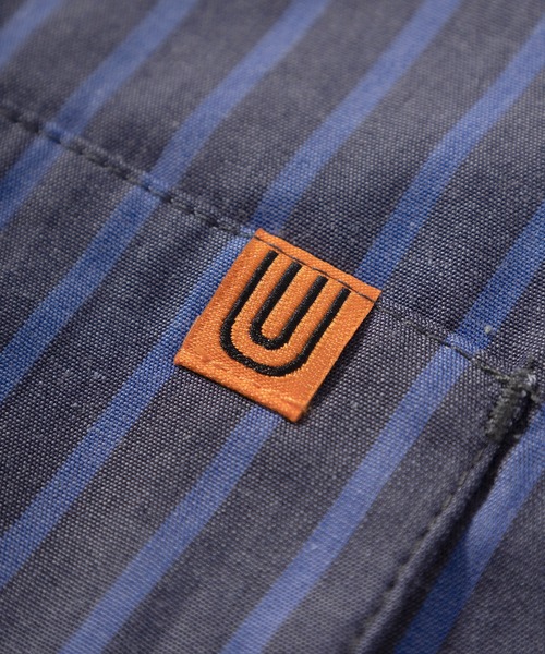 「UNIVERSAL OVERALL」 半袖シャツ X-LARGE ブルー メンズ_画像6