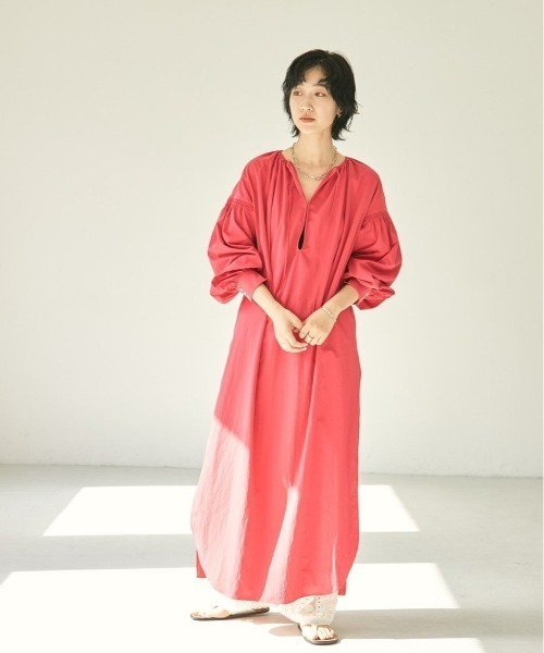 TODAYFUL 「TODAYFUL」 長袖ワンピース 38inch ホワイト レディース