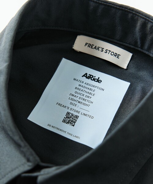 「FREAK'S STORE」 半袖シャツ LARGE グレー メンズ_画像7