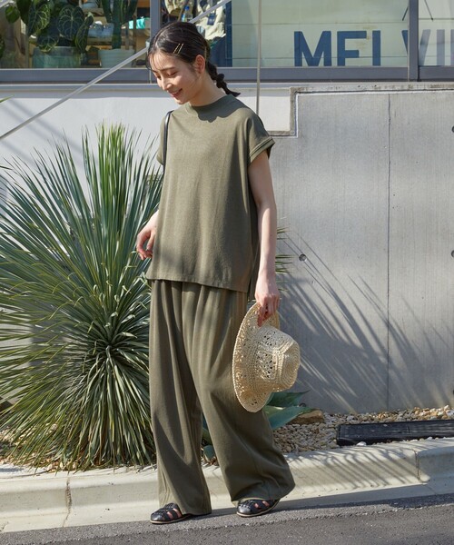 「FREAK'S STORE」 セットアップ MEDIUM ブラウン レディース_画像2
