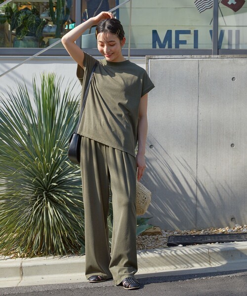「FREAK'S STORE」 セットアップ MEDIUM ブラウン レディース_画像3