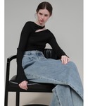 tシャツ ASYMMETRIC CUT TOP...の詳細画像1