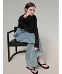 tシャツ ASYMMETRIC CUT TOP...の詳細画像4