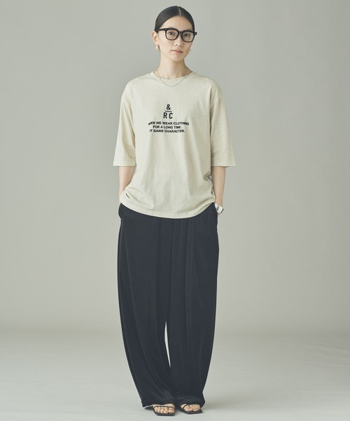 Curensology（カレンソロジー） tシャツ 半袖 /「UNIVERSAL OVERALL