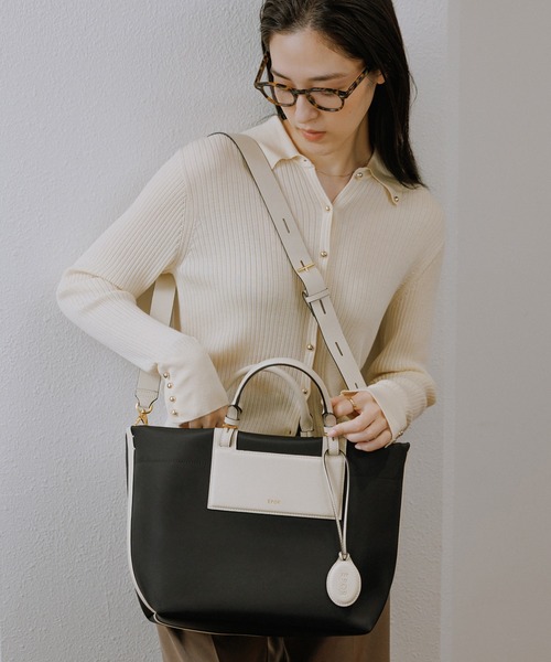 E'POR（エポール） ハンドバッグ 「E'POR」BOAT BAG Medium+/A4対応