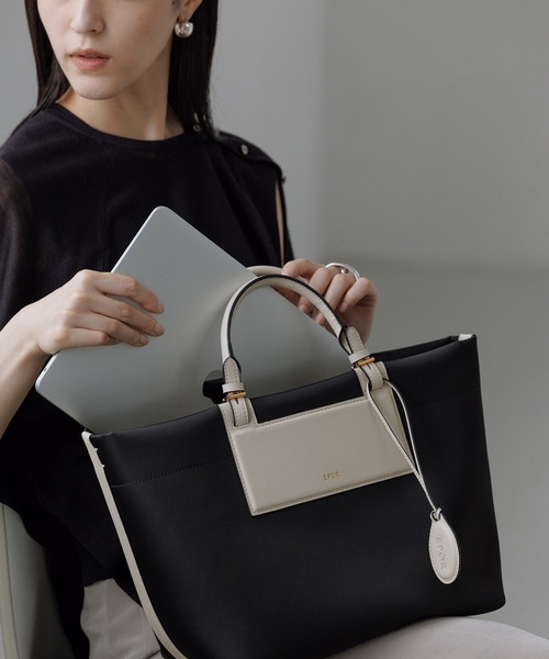 ぺ*ま様 15日限定 E'POR BOAT BAG Medium エポール E'POR（エポール） ハンドバッグ 「E'POR」BOAT BAG Medium+/A4対応