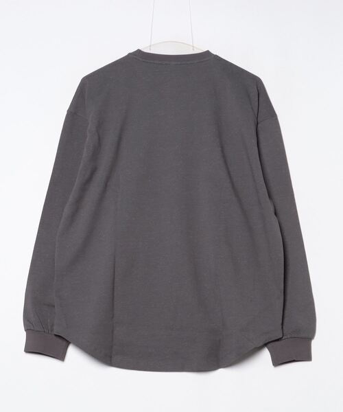 「The DUFFER of ST.GEORGE」 長袖Tシャツ LARGE グレー メンズ_画像2