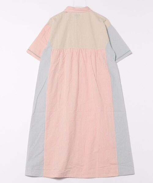 「KRIFF MAYER Lady's Collection」 シャツワンピース MEDIUM ピンク レディース_画像8