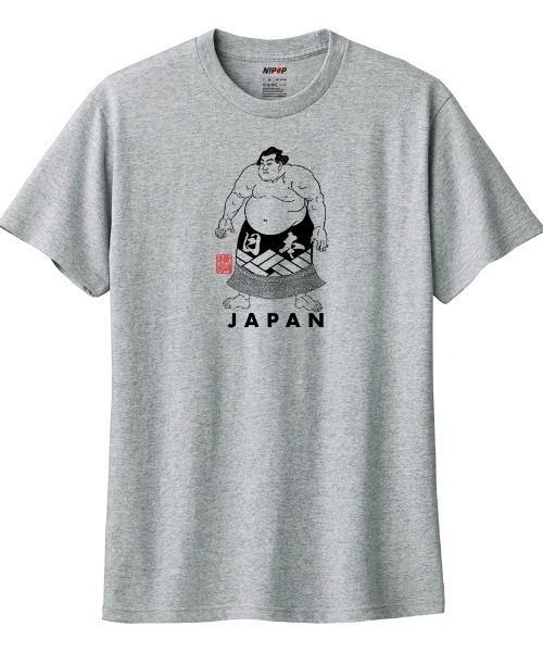 関取グラフィックTシャツ 新品未使用 M グレー 相撲tシャツ 力士（ファッション）のおすすめ人気商品一覧 通販