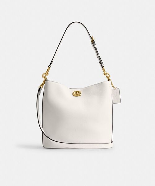 COACH 2way ショルダーバッグ ホワイト COACH（コーチ） 2WAYバッグ ONE ホワイト系その他 レディース