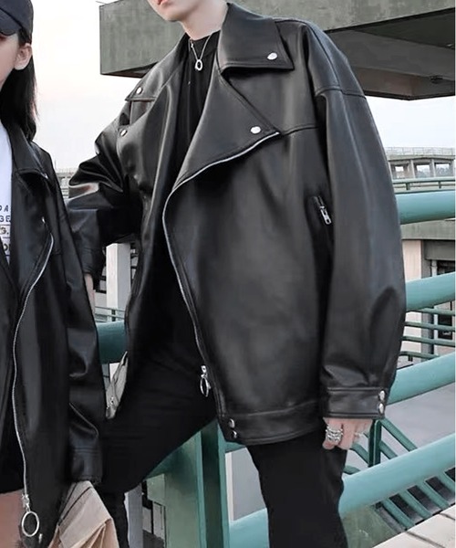JOHNNY WOLF（ジョニーウルフ） 革ジャン ライダース XINGKE ドロップ