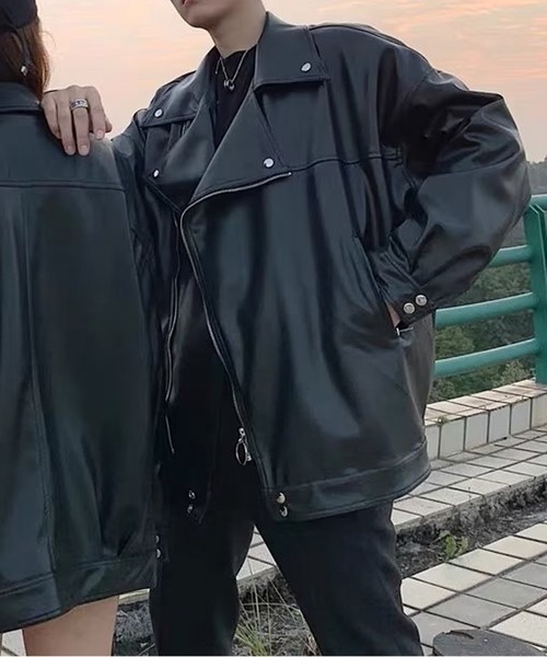 JOHNNY WOLF（ジョニーウルフ） 革ジャン ライダース XINGKE ドロップ