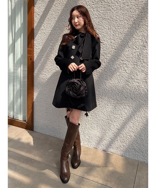 LILY BROWN（リリーブラウン） ロング ブーツ LBビットロングブーツ