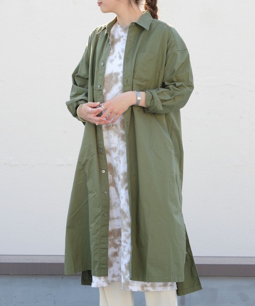 ワンピース シャツワンピース D M G ディーエムジー オーバーシャツワンピース 16 532 Zozotown 通販 Paypayモール