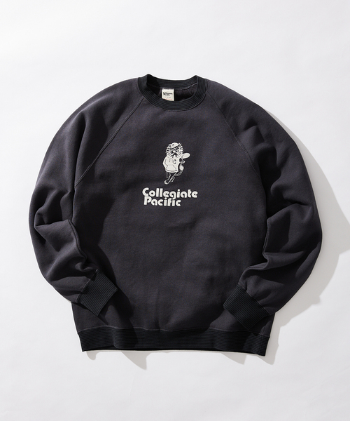 Collegiate Pacific SLOBE別注ダメージスウェット COLLEGIATE