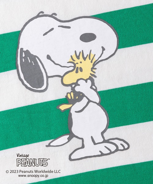 trois lapins kp ワンピース 「PEANUTS」スヌーピーコラボ ボーダー