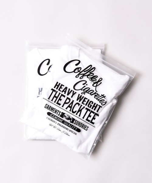 Coffee & Cigarettes tシャツ 2-「2枚組」HEAVY COTTON LONG
