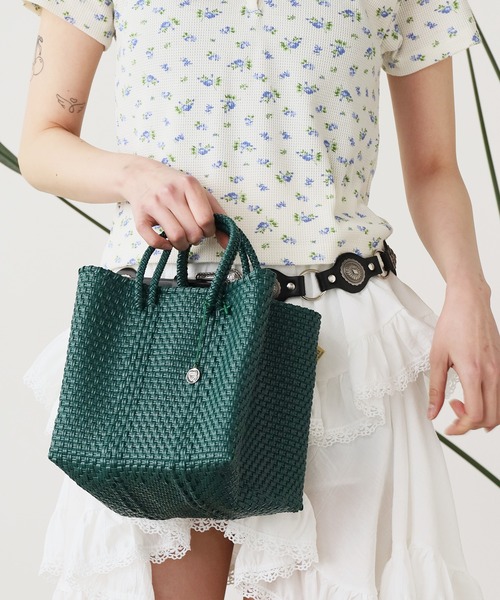新品　オホ デ メックス OJO DE MEX CAGO Tote Cube OJO DE MEX/オホデメックス Plastico CAGO Tote Regular カゴ