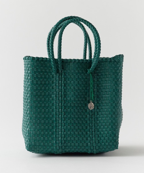 OJO DE MEX ハンドバッグ MEX/オホデメックス Plastico CAGO