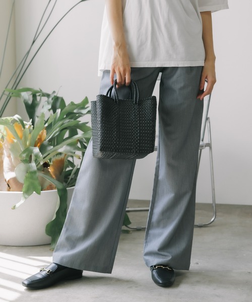 OJO DE MEX ハンドバッグ MEX/オホデメックス Plastico CAGO