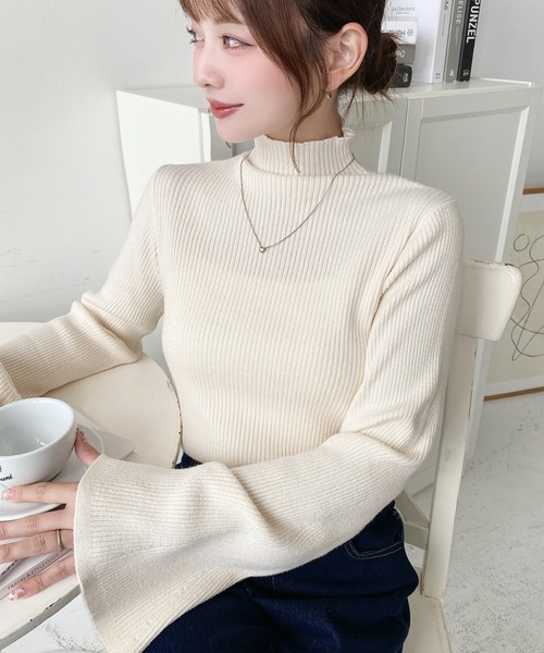 moment+ ニット セーター 「累計販売枚数1万枚突破！」12G プチ