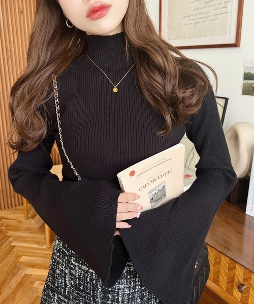 moment+ ニット セーター 「累計販売枚数1万枚突破！」12G プチ