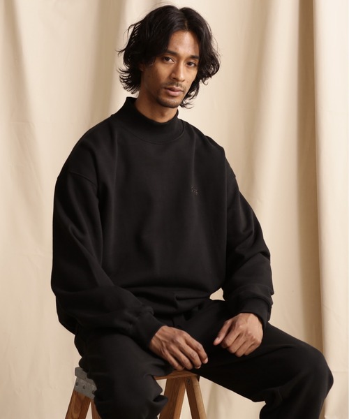 スウェット メンズ Schott/ショット/MOCK NECK SWEAT BASIC LOGO/モックネックスウェット ベーシックロゴ｜zozo｜06