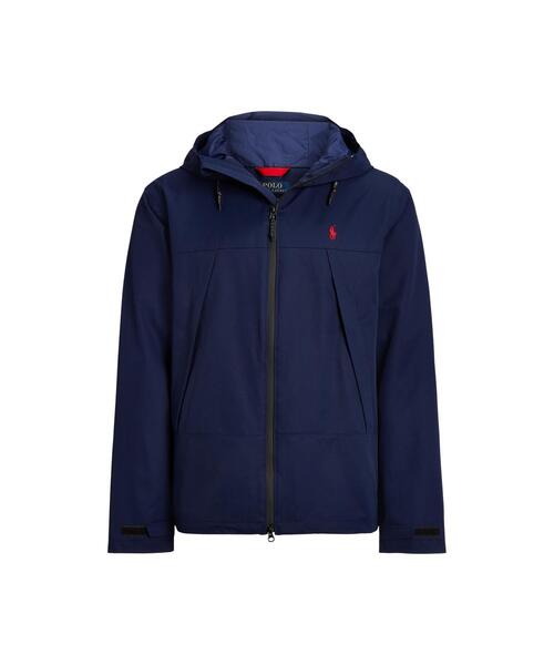 新品未使用POLO RALPHLAURENパッカブルフーデッドジャケットUS M ウォーターレジスタント パッカブル フーデッド ジャケット
