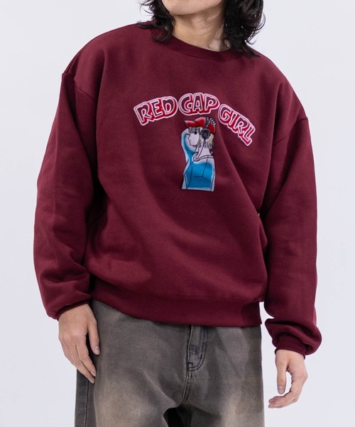 RED CAP GIRL（レッドキャプガール） トレーナー スウェット 「a-r