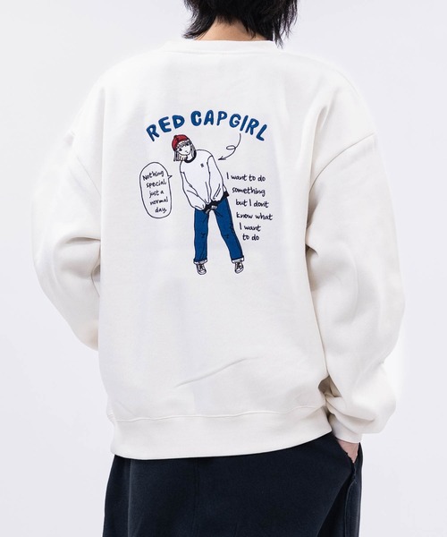 RED CAP GIRL（レッドキャプガール） トレーナー スウェット 「a-r
