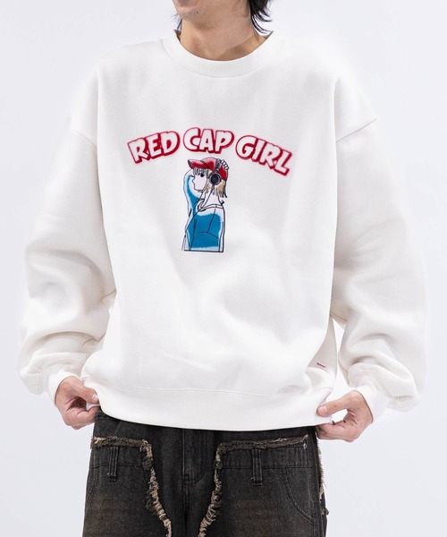 RED CAP GIRL（レッドキャプガール） トレーナー スウェット 「a-r