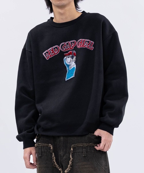 RED CAP GIRL（レッドキャプガール） トレーナー スウェット 「a-r