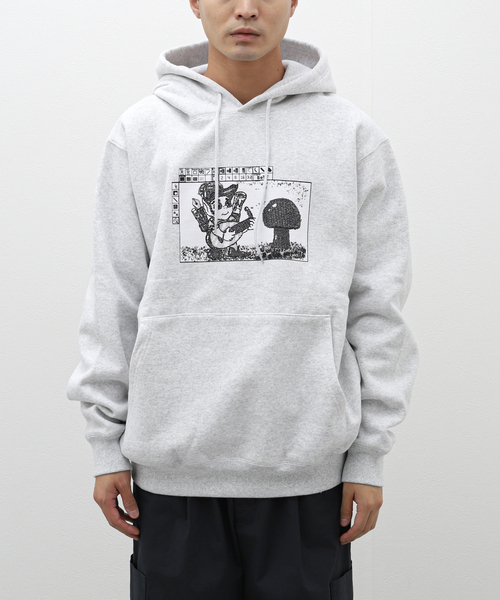 BOTT パーカー hoodie ( XL ) BoTT / ボット】Washed Script Logo Zip Hoodie（パーカー