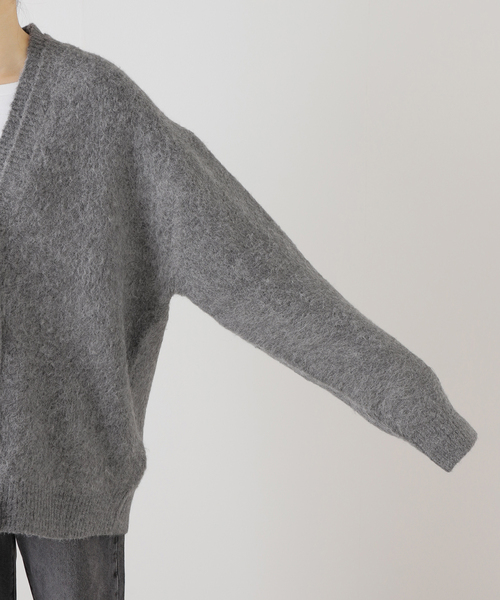 【最終値下げ】todayful カーディガン グレー TODAYFUL トゥデイフル 即日発送 LIFE's ライフズ Raccoon Knit