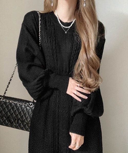 ワンピース ニットワンピース ロング レディース : ZOZOTOWN Yahoo!店