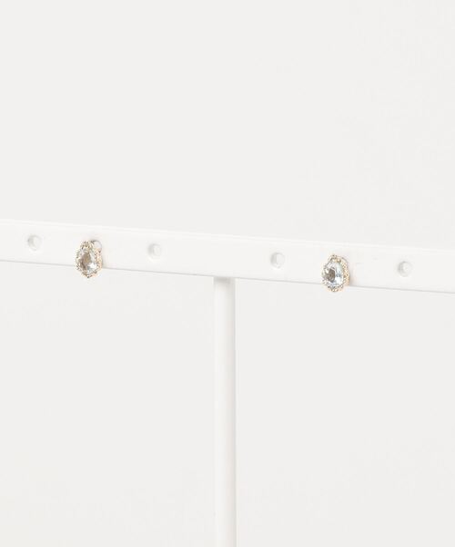 NOJESS ピアス K10アクアマリンピアス レディース : ZOZOTOWN