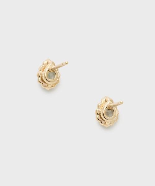 NOJESS（ノジェス） ピアス K10アクアマリンピアス レディース