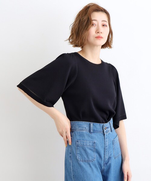 ドライタッチプルオーバー grove｜【ひんやり多機能】やわらかドライタッチワイドスリーブ