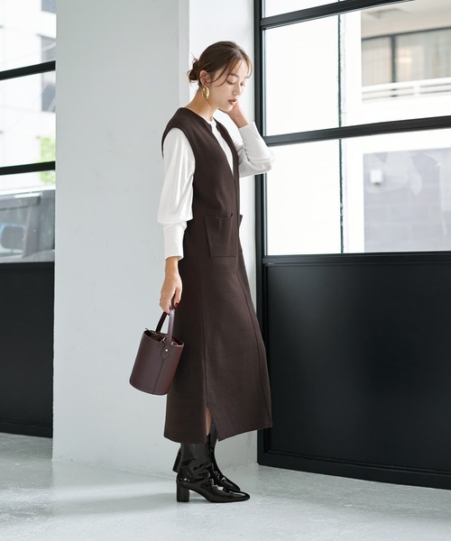 STYLE DELI（スタイルデリ） ジャンパースカート 3シーズンコットン