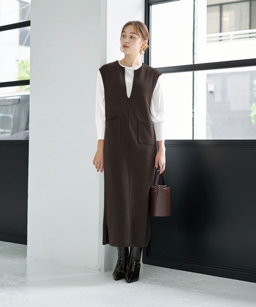 STYLE DELI（スタイルデリ） ジャンパースカート 3シーズンコットン