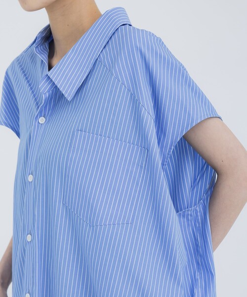 シャツ/ブラウス(長袖/七分) AKIKOAOKI 21AW AKIKOAOKI（アキコアオキ） シャツ ブラウス 「AKIKOAOKI/アキコアオキ