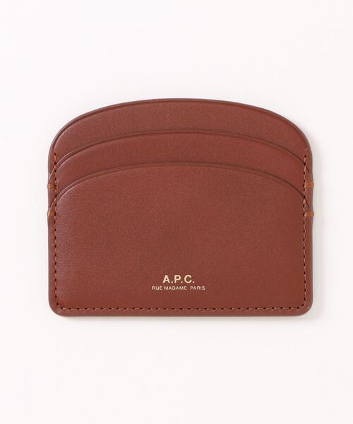 A.P.C. カードケース PORTE-CARTES DEMI-LUNE : ZOZOTOWN Yahoo