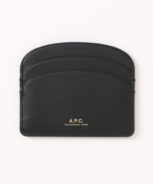 A.P.C. カードケース PORTE-CARTES DEMI-LUNE : ZOZOTOWN Yahoo