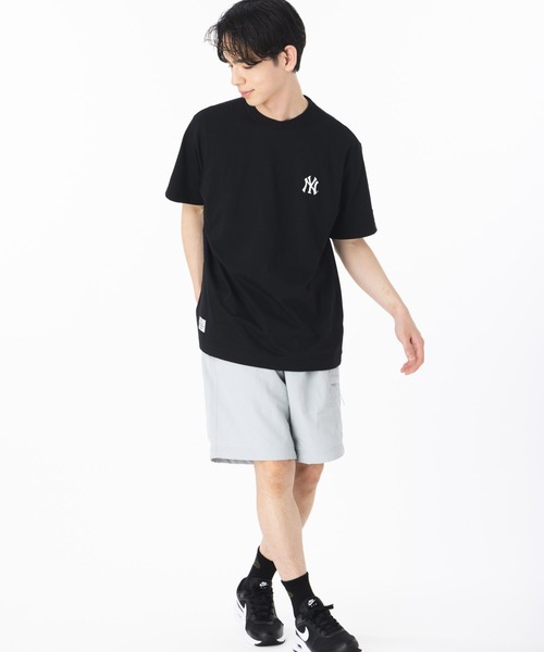【韓国】ニューエラ■P■半袖ロゴTシャツ■送料込 NEW ERA ニューエラ 韓国企画 半袖Tシャツ MLBペイズリー