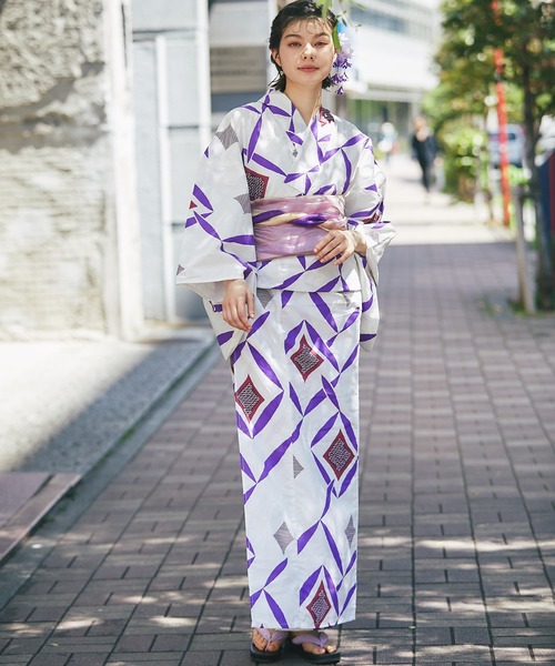 浴衣 綿100％単品レディース浴衣 レディース : ZOZOTOWN Yahoo!店