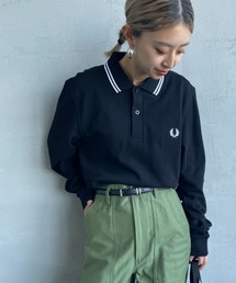 ポロシャツ ポロ 「FRED PERRY/フレッドペリー」 ツインティップライン ワンポイントロゴ刺繍ポロシャツ レディース メンズ｜ZOZOTOWN Yahoo!店