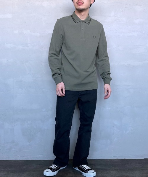 FRED PERRY（フレッドペリー） ポロシャツ ポロ ツインティップライン